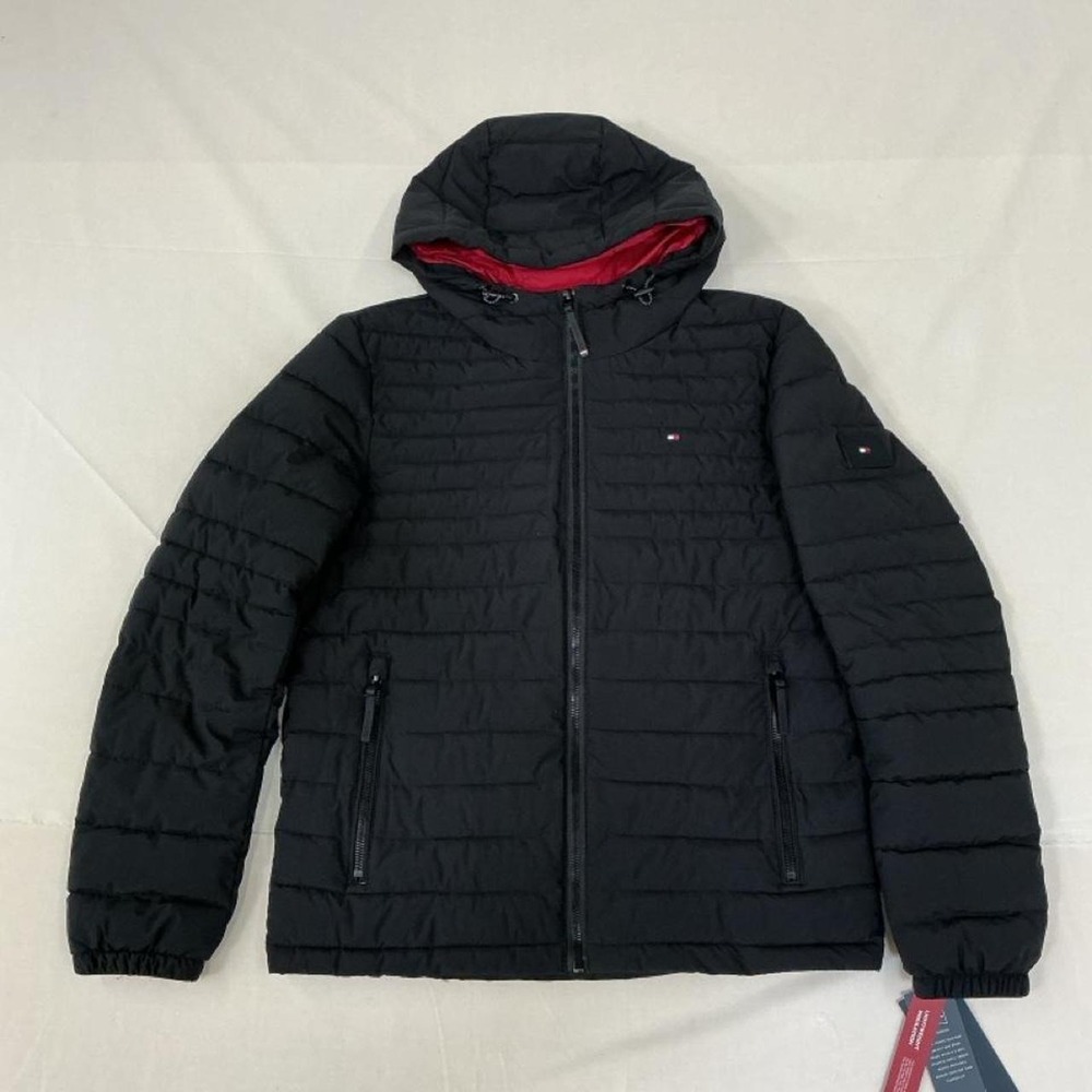 Tommy Hilfiger black puffer jacket